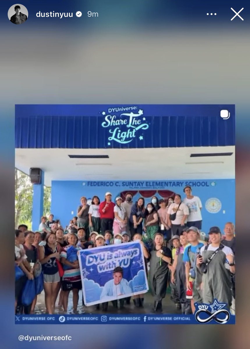 Tommy11121314's tweet photo. Salamat at meron kaming IKAW. Hanggat kaya — itataas ka namin. Thru kindness. Galingan mo sa lahat. 💙

#DustinYu https://t.co/M1cnfm9F7z
