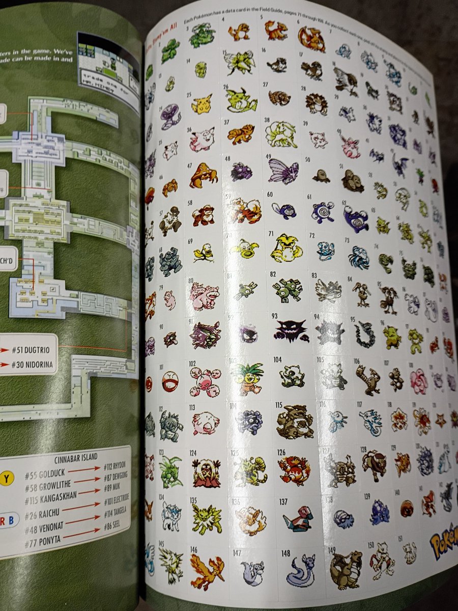 BenHomebrew's tweet photo. Digging through the basement looking for my PS1 games and stumbled upon my strategy guide for Pokemon Red/Blue/Yellow.

Still looking great and the sticker page is still intact. https://t.co/gGvgSkdSg3