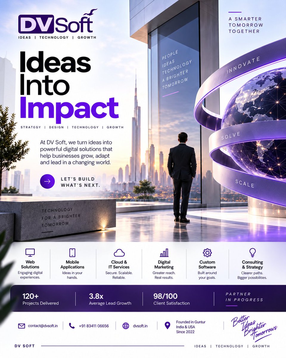 DVsoftin's tweet photo. Turning Ideas into Digital Reality. ⭐ Visit us →https://t.co/LzadZkYVqI https://t.co/qjg9tZegev