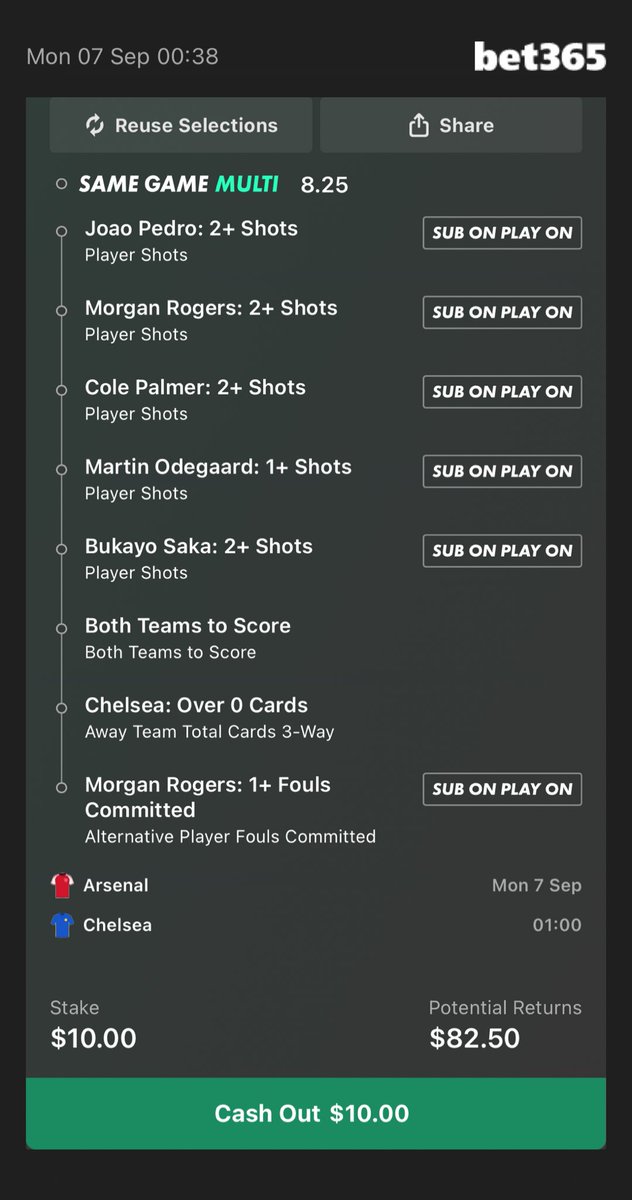 8Amit108's tweet photo. ⚽️⚽️⚽️ ARSENAL V CHELSEA 
Add To Your Bet Slip - https://t.co/CfLsFQ3pp2 https://t.co/uc7Hqc8DKS