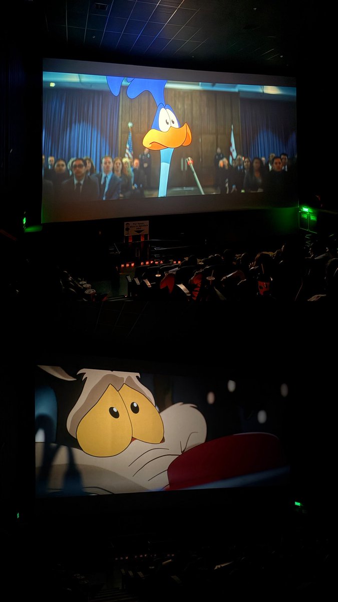 saaasuuke's tweet photo. Ayer al fin pude ver Coyote vs Acme. 
Realmente cine 🚬. Vayan a verla para cerrarle la boca a Warner Bros por haberla cancelado https://t.co/eDbFLqf9CA