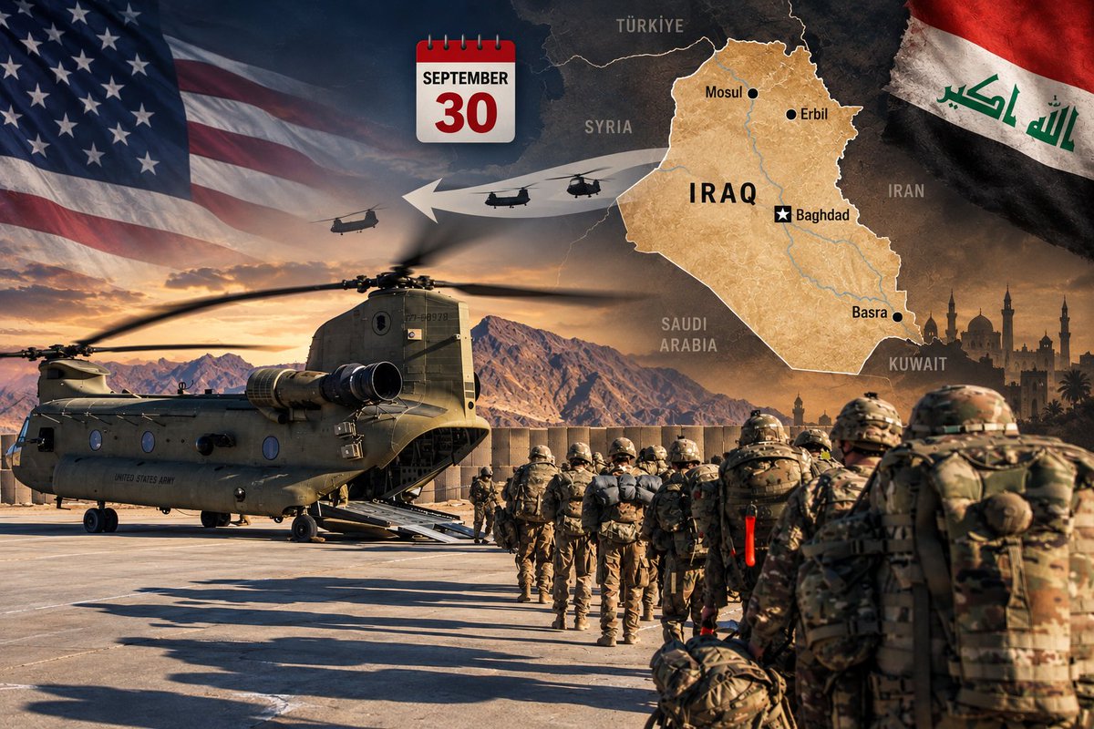 US to withdraw all troops and defense systems from Iraq by Sept 30