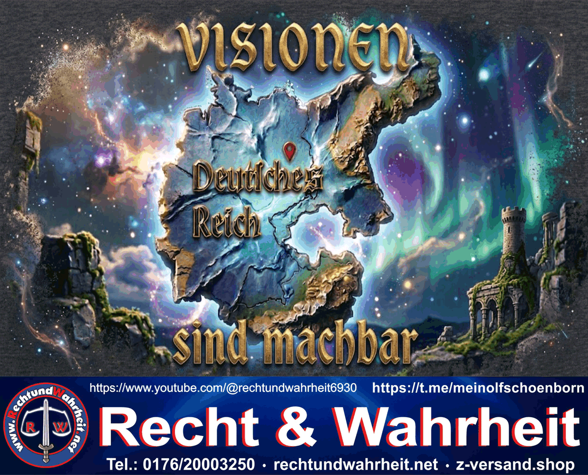 m_schonborn's tweet photo. #Visionen,#Deutsches,#REICH;#machbar, #Recht, #Wahrheit https://t.co/K2sR3oDUw7