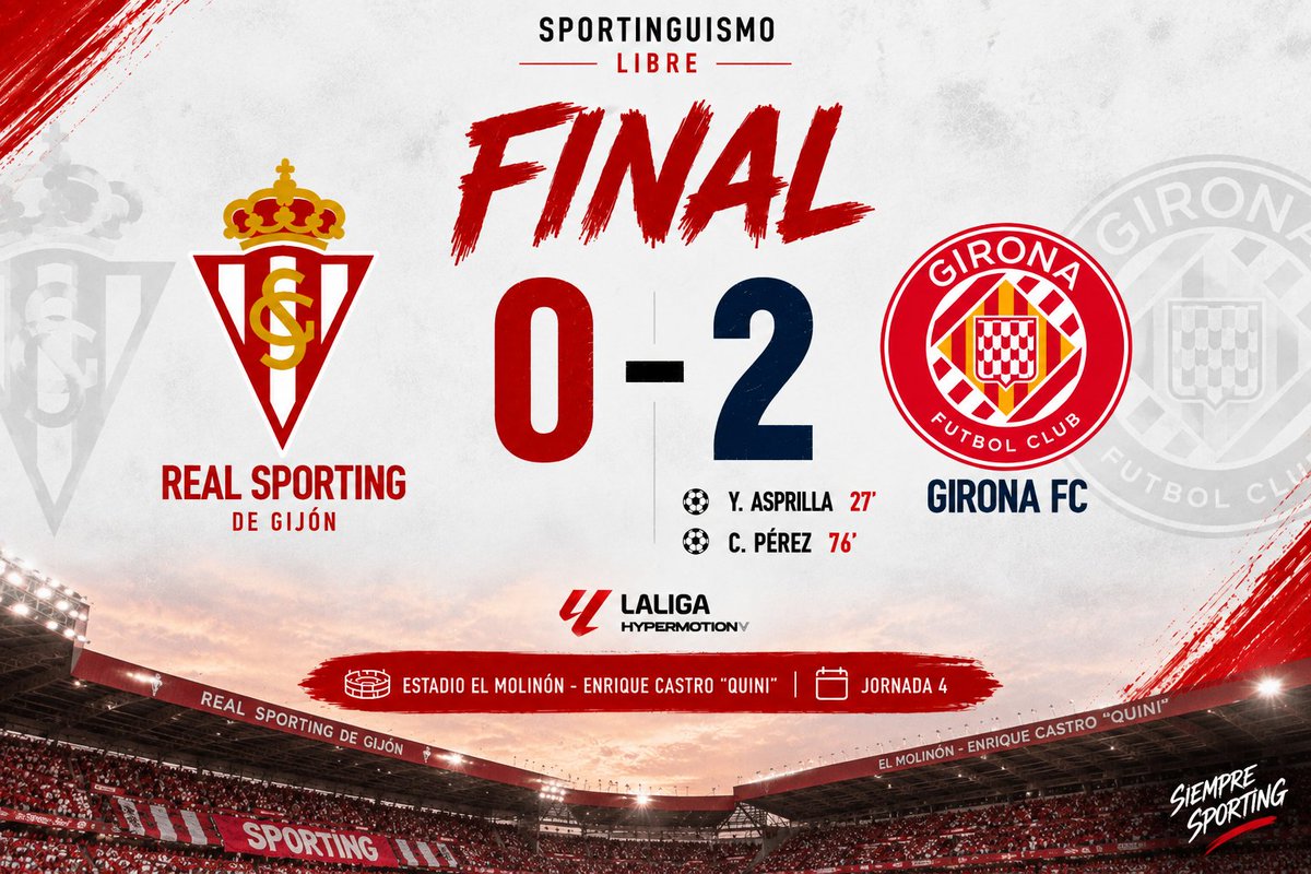 sportinguismoli's tweet photo. 🔴⚪️ Valiente, reconocible y sin premio.

El Sporting cayó ante un serio Girona pese a dominar gran parte del encuentro. La calidad individual decidió un partido en el que los rojiblancos dejaron buenas sensaciones. 

https://t.co/LwOxyzzlOs https://t.co/jSBdGXXLuS