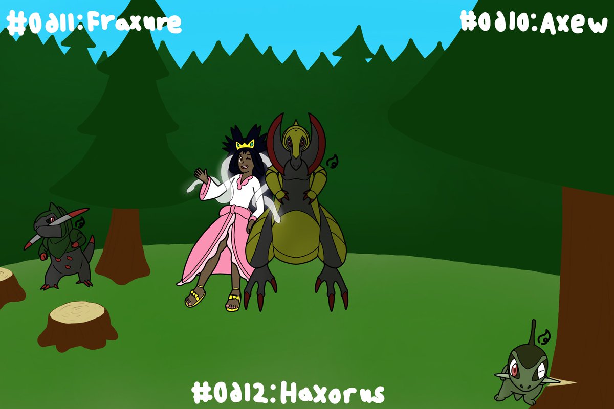 ailingbubbles's tweet photo. #0612: Haxorus

#Pokemon #digitalart https://t.co/jaHqnVk9vy