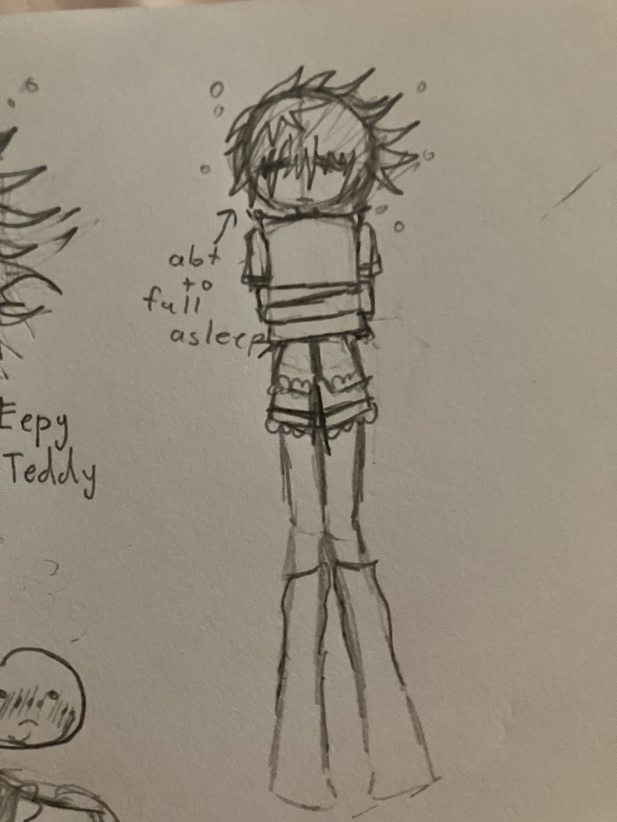 TeddyKnight_BLK's tweet photo. Old Teddy knight drawing !!

#Teddyknight https://t.co/2cyxLLTCZT