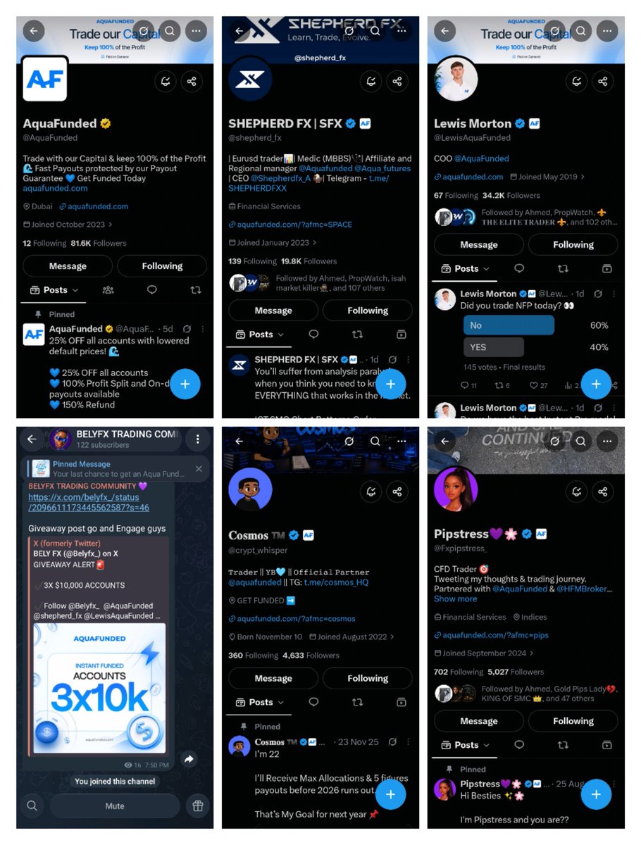 ThePropTradoor's tweet photo. @Belyfx_ @AquaFunded @shepherd_fx @LewisAquaFunded @Fxpipstress_ @crypt_whisper DONE 👍 

@hey_mobarak 
@The_GodFactor https://t.co/vhqPwrLDhJ