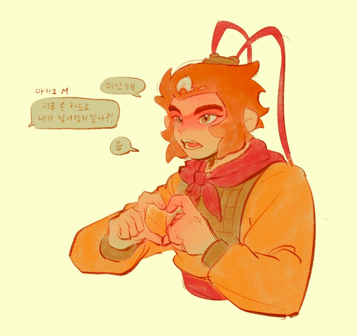 ducks_sp's tweet photo. #LEGOMonkieKid #LMKfanart #lmkwukong
바빠서 오공이 낙서들만 있네요😂
2짤 해석은 타레에
🧡🧡 https://t.co/8dxxZPWCs0