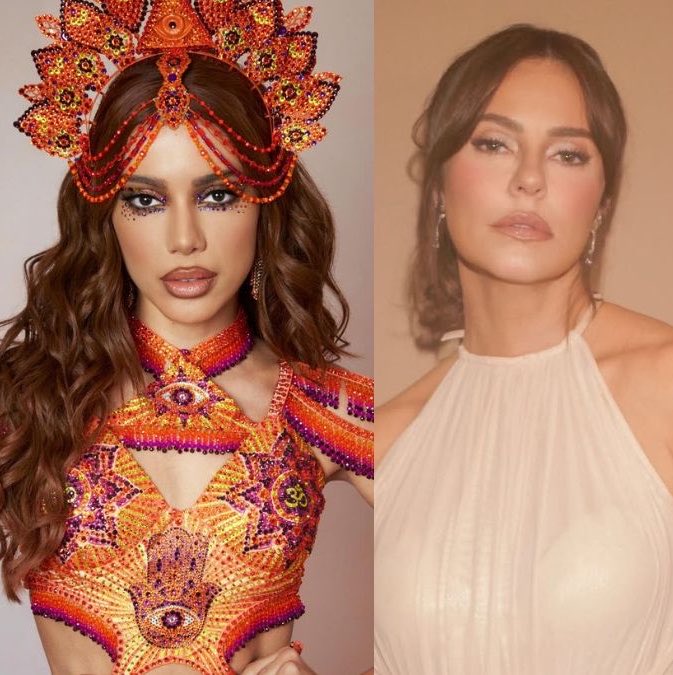 fonteanittabr's tweet photo. Paolla Oliveira RASGA elogios a Anitta após a confirmação como novo rainha de bateria da Grande Rio. https://t.co/su3yBKKXvU