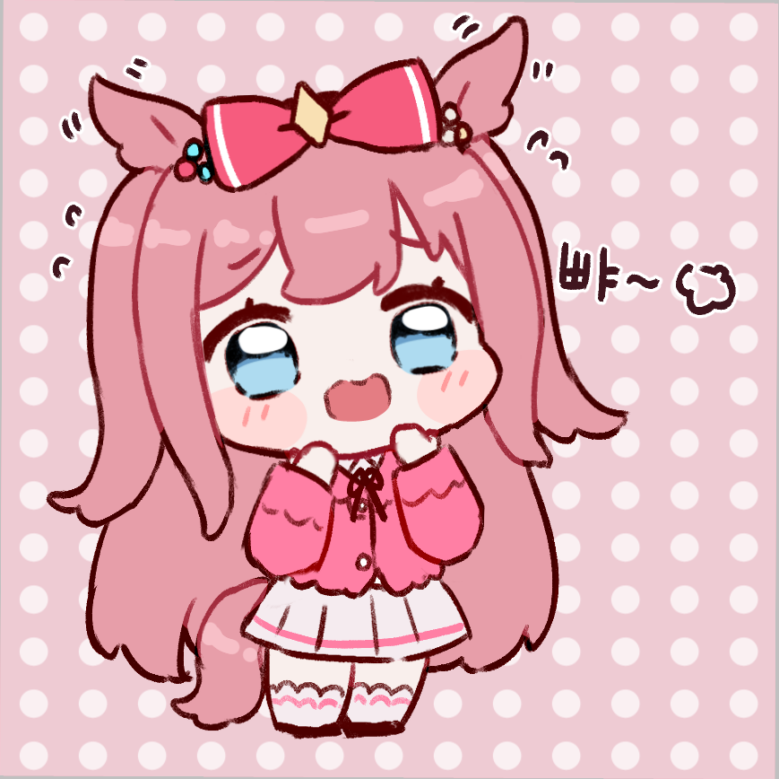 mohu_uma's tweet photo. デジタン☁️🌸 https://t.co/TwEao5VlX6