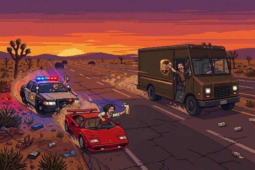 UltPonziScheme's tweet photo. Vlad got the cop on board? Now we have 3 delivery drivers headed straight to the top 20 holder's doors. https://t.co/Lpa7uWFQec