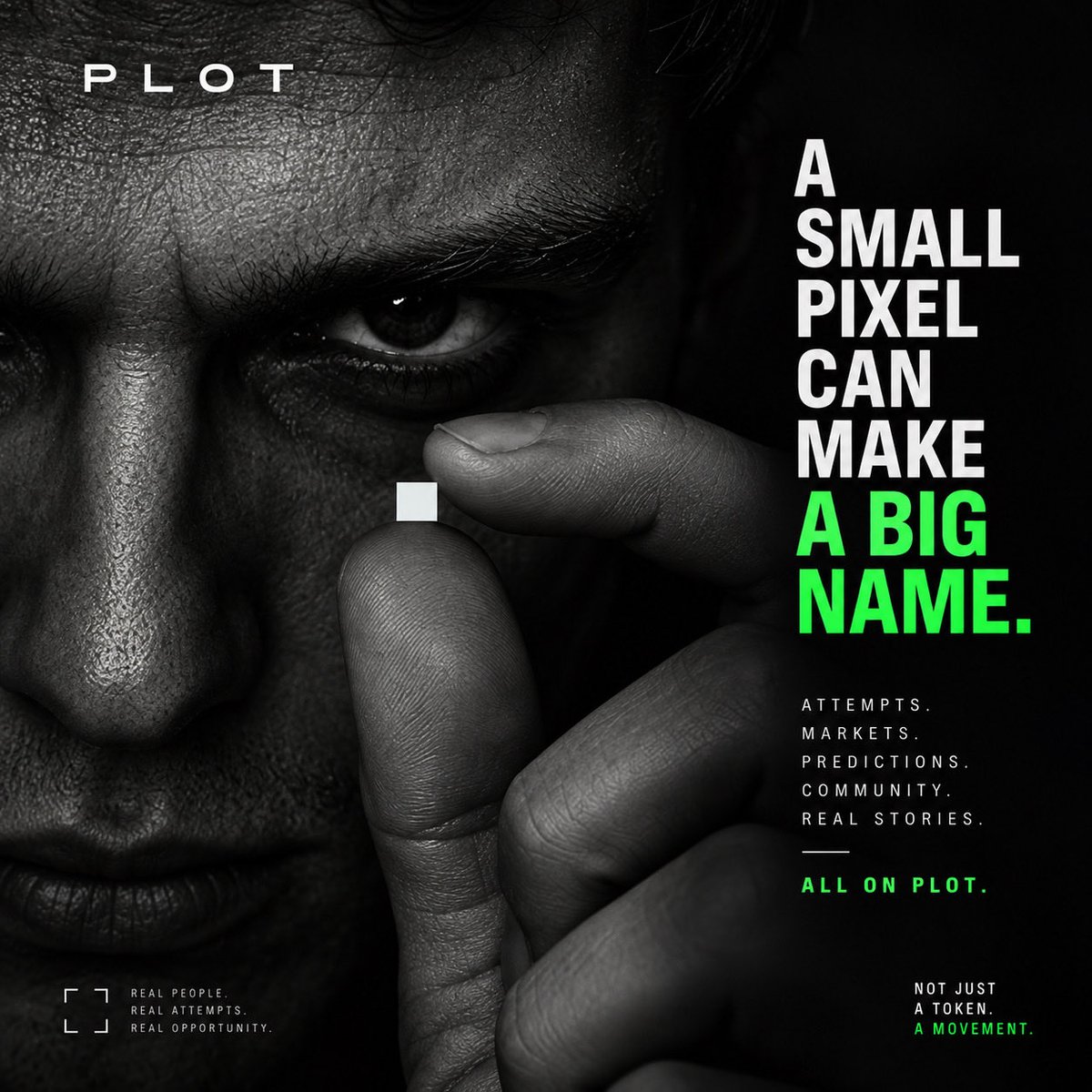 Plot_fun's tweet photo. I saw it when it was just a pixel.

Make sure that’s not all you have to say.

PLOT.

Launching on @RobinhoodCrypto chain

Follow the plot https://t.co/on5B2SPxVQ