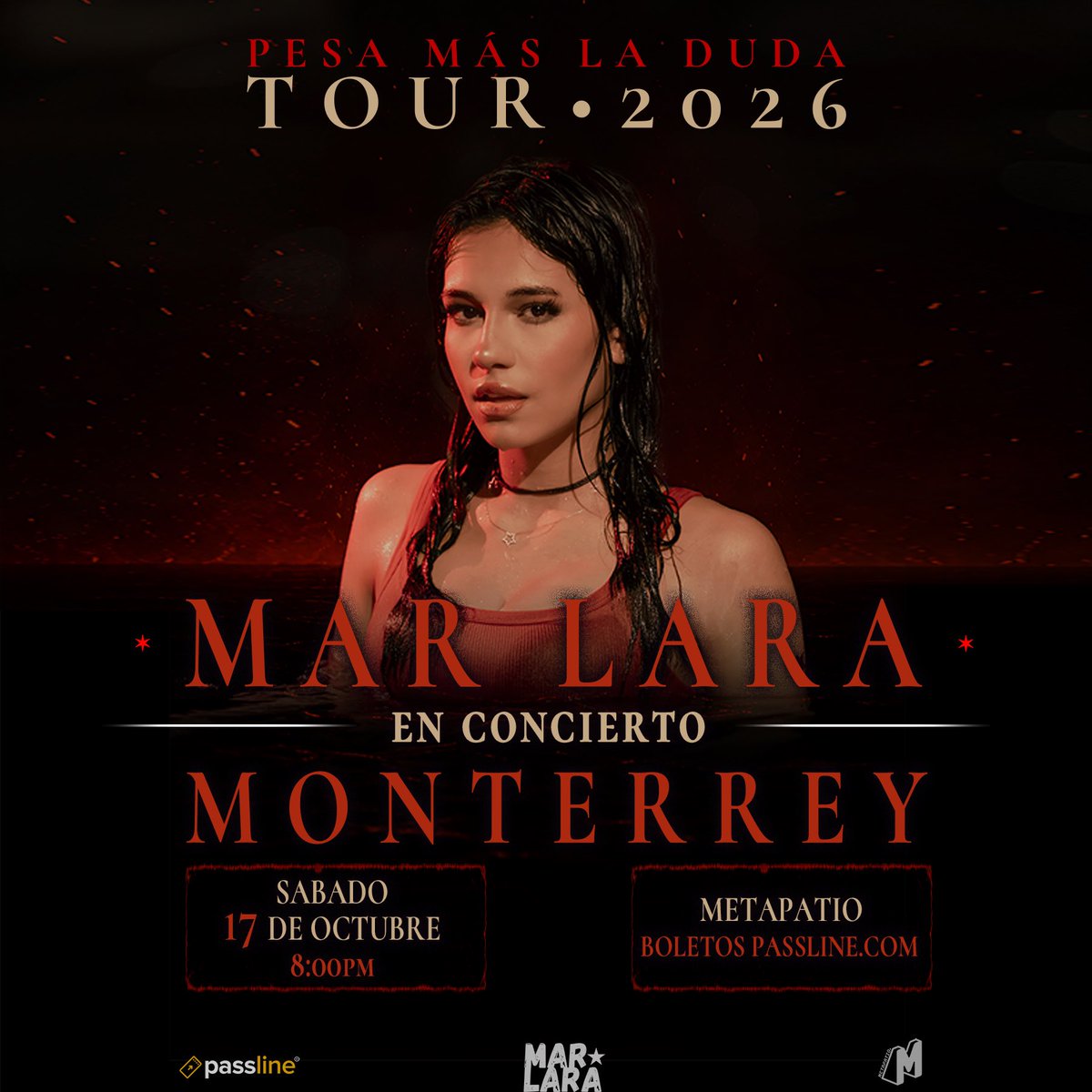 LindaSalazar24's tweet photo. PESA MÁS LA DUDA TOUR

• PUEBLA - Septiembre 10 - Sala Forum
• MONTERREY - Octubre 17 - Metapatio
• LEÓN - Noviembre 14 - Festival Del Globo

Boletos: https://t.co/broTstsLky https://t.co/ULUMiStsbv