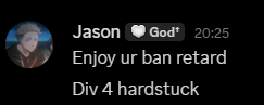 sxppefn's tweet photo. stupid clown div1 died by "hard stuck div 4 player" https://t.co/KT746mnshT 🤡🤡 @jasonfnbr07 https://t.co/JIYRdpWeN4
