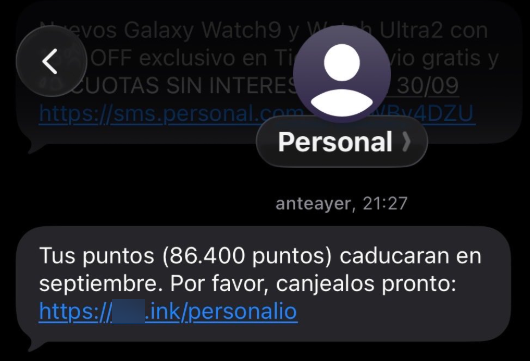 SeguInfo's tweet photo. 🚨🚨Miles de usuarios lo reportan SMS Spoofing de @PersonalAr número "propio" (tb pasa con @MovistarArg)
Llega SMS del 152 "oficial" con enlace acortado, redirecciona a sitio FALSO de la empresa.
Roban datos personales y de la tarjeta de crédito.
¿Cómo envían msj desde el 152?🤪 https://t.co/IJg9LEPjFu