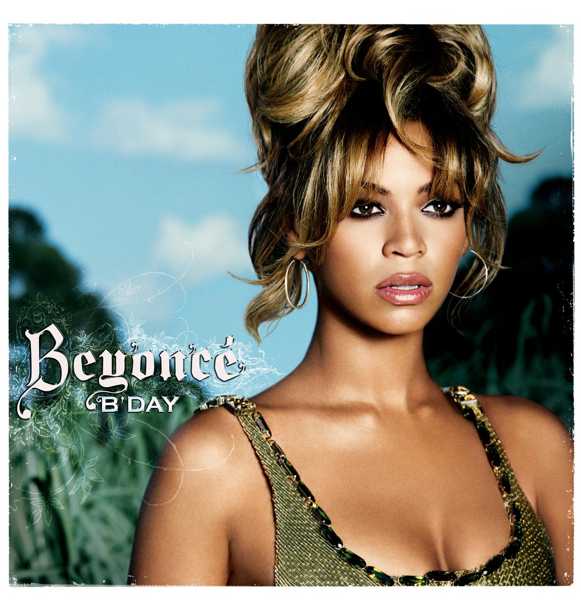 BeyLegion's tweet photo. "B'Day" album artwork — HQ. 🐝

#BDAY20 https://t.co/Seoudwrppd