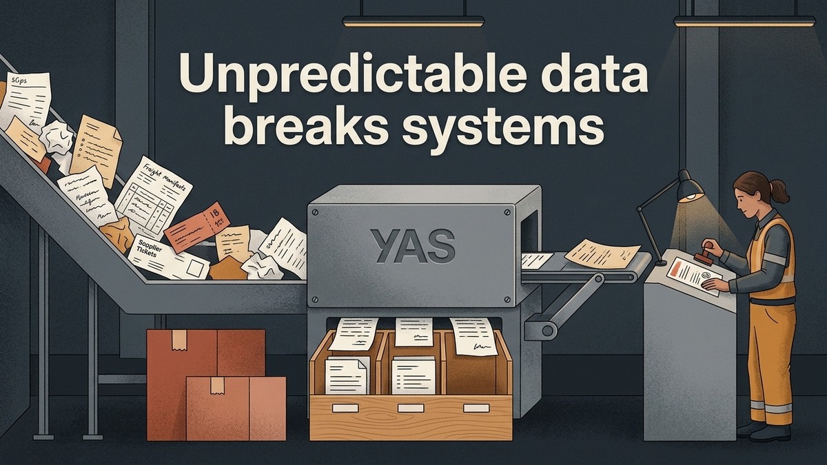 YASflows's tweet photo. 1/ Choosing between an AI agent and workflow automation comes down to data predictability. Structured inputs with no room for error suit deterministic automation. Messy, open-ended inputs may justify an agent. https://t.co/ljvuMgBBEz
