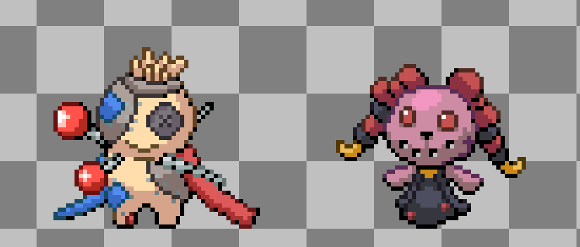 PixelSnivy's tweet photo. Don't push yourself, don't take shorcuts and enjoy the process.
You'll be there sooner than you think. And remember that not only the Pokémon evolves
2016 vs 2026
#Fakemon #Pixelart https://t.co/RemoWLETrw