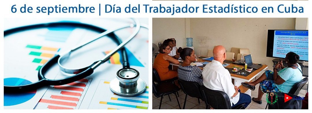 CorazonRoj66790's tweet photo. Del Dr @PortalMirandaJA: En el Día del Trabajador Estadístico en #Cuba, felicitamos a quienes convierten datos en evidencia para orientar decisiones.
En #Salud, su labor es esencial para vigilar, evaluar y anticipar necesidades, contribuyendo a una atención más efectiva 🩺 https://t.co/CHQqn07wjS