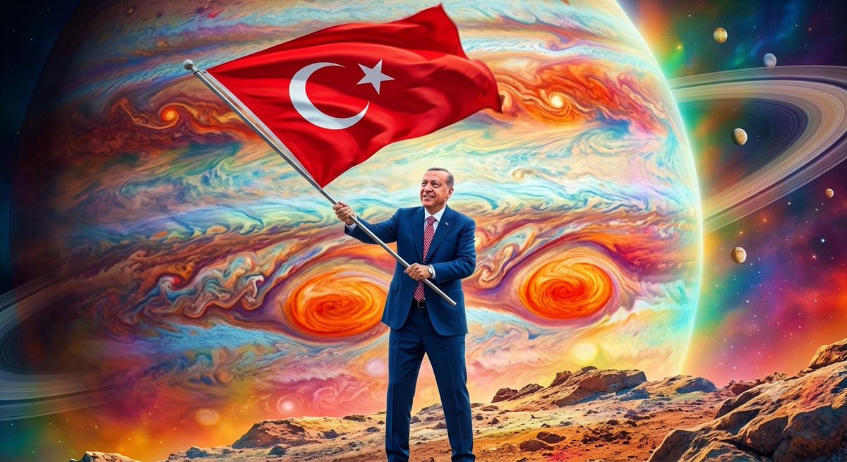 Faw_sari's tweet photo. 😂😂😂😂😂😂😂😂😂😂😂😂

Ahhh Donalddd! 
Sen daha Ay'a yeni mi gectin?

Biz çoktan Jüpiter'e(Himmet-NTE) geçtik!😎🇹🇷 https://t.co/UkhsWtHOs5