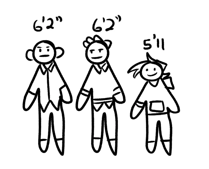ngoziu's tweet photo. Me: (checking the check please wiki) wow dex and nursey are both 6'2". interesting.
Me: how tall is chowder again?
Me: HE'S FIVE-ELEVEN????

https://t.co/nWY9mZr2ua https://t.co/TBioSOK1ik