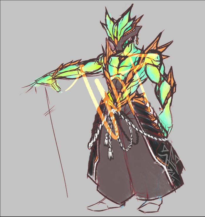ZeroCrossed's tweet photo. Decided to finally try my hand at an Heirloom skin and of course its Excal. Did I cook?
#art #warframe #conceptart #wip #digitalextremes #deluxeskin #fanart https://t.co/FiM2a92QzI