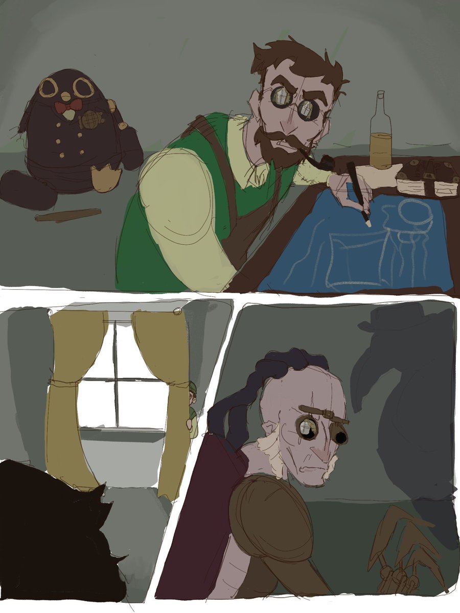 AroaceRichard's tweet photo. I just made some bullshitttttttttt
I haven't drawn burke in 2 years so this was fun ! https://t.co/CbnOJZF2Kx