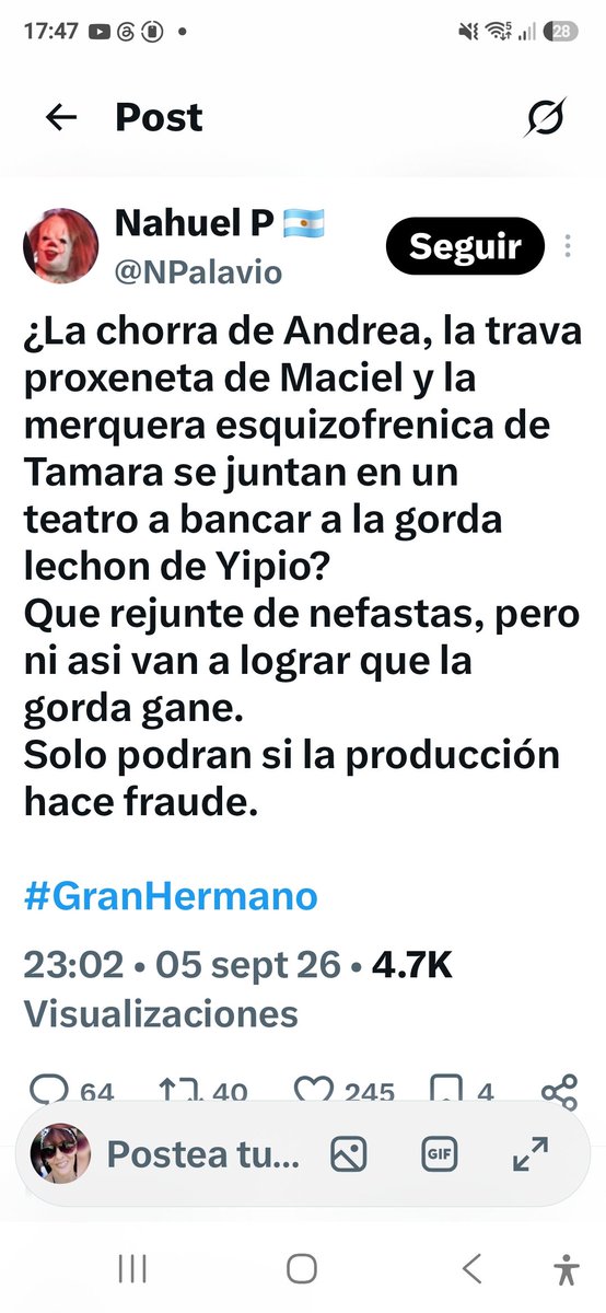Roianjose's tweet photo. @Florsolangista Esto son los solanshistas desagradables todos iguales . https://t.co/Pdlxe816M8