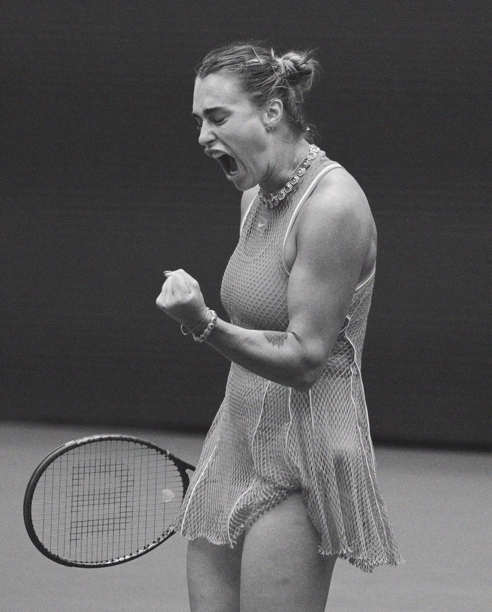 SabalenkaA's tweet photo. What a morning on ashe  💪🏼 quarterfinals @usopen ❤️‍🔥⏭️ https://t.co/MF8Rc35pxi