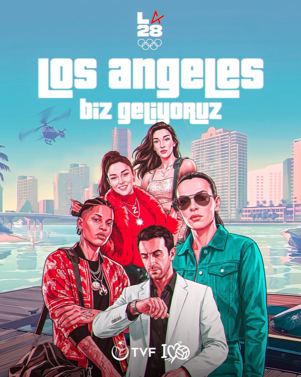 gibbybaris's tweet photo. 🇹🇷 TVF'nin Paylaşımı

"Los Angeles, 
BİZ GELİYORUZ! 🇹🇷" https://t.co/g0lvfS1o15
