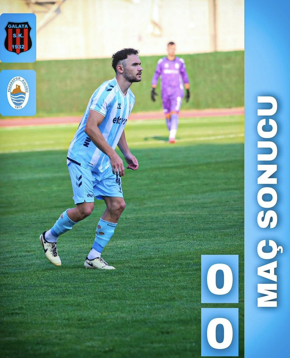 TurkiyeLigler's tweet photo. İSTANBUL'DA GOLSÜZ MAÇ 🔥
Nesine 3.Lig 1.Grup'ta Galata, Pazarspor ile golsüz berabere kaldı ve sezona 1 puanla başladı.
#Galata #Pazarspor https://t.co/Myei82gbM5