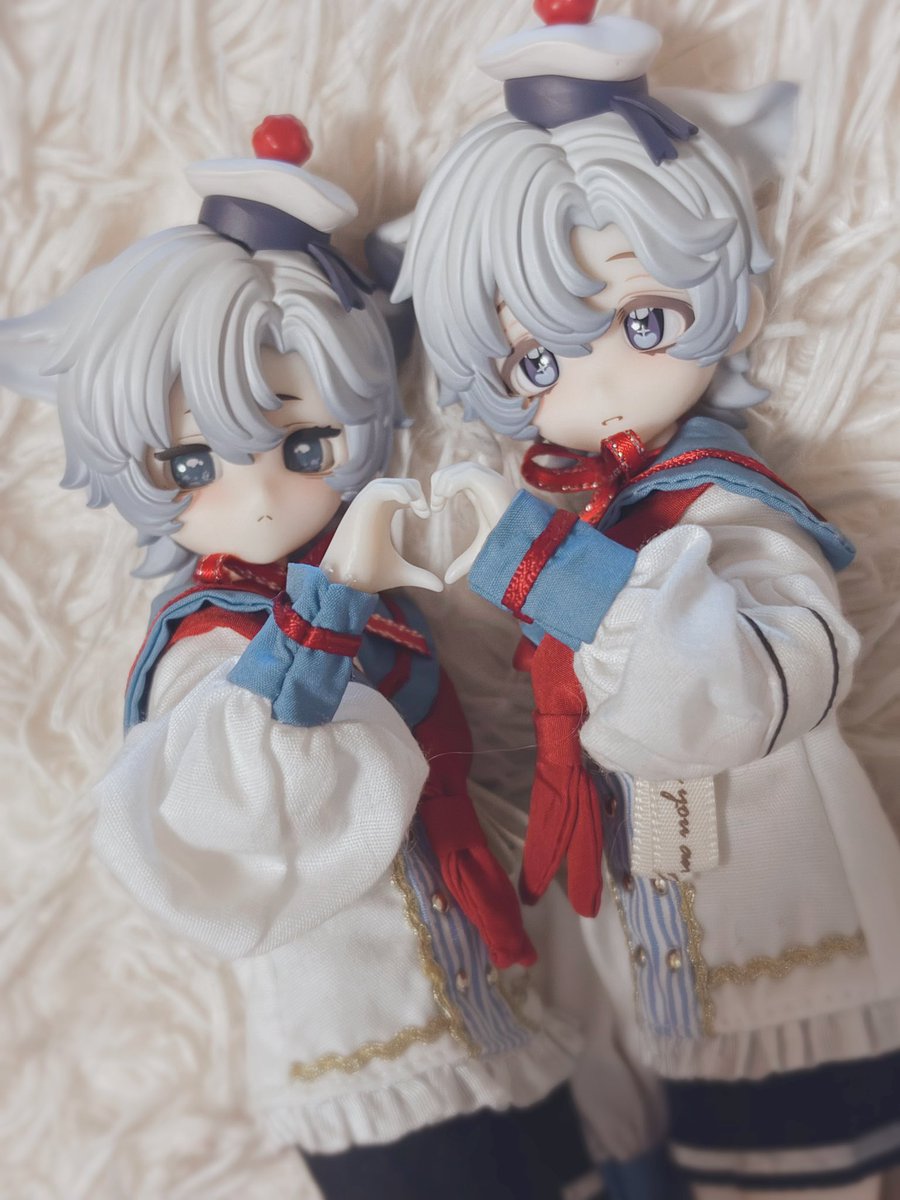 tw_sgk's tweet photo. ワクワクしたくてランダムの箱を買ってみたら双子になりました。やったね🥳 https://t.co/6DYmgPLc02