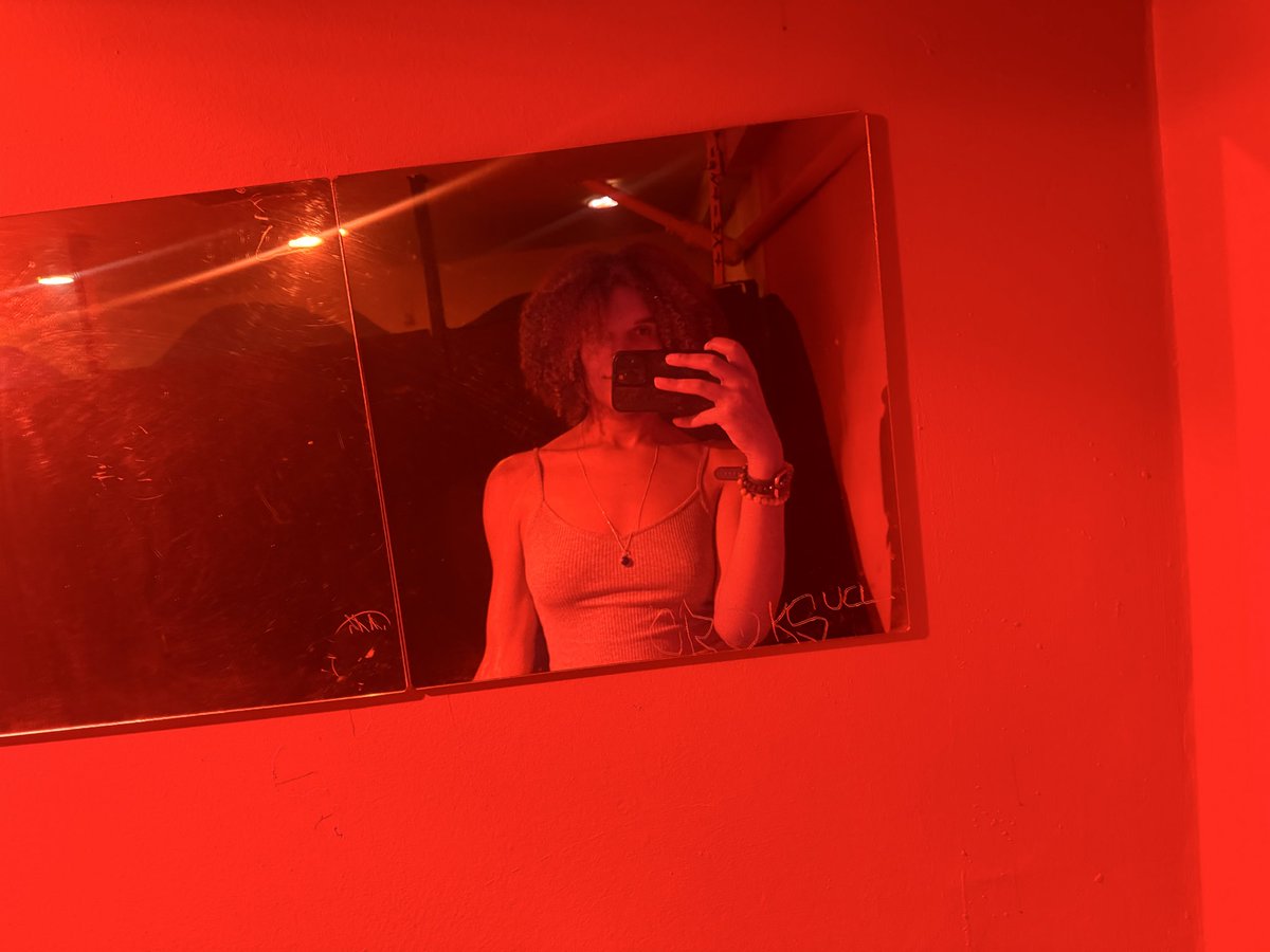 loyalcherub's tweet photo. this mirror hates to see me coming https://t.co/Z3y3TjkYea