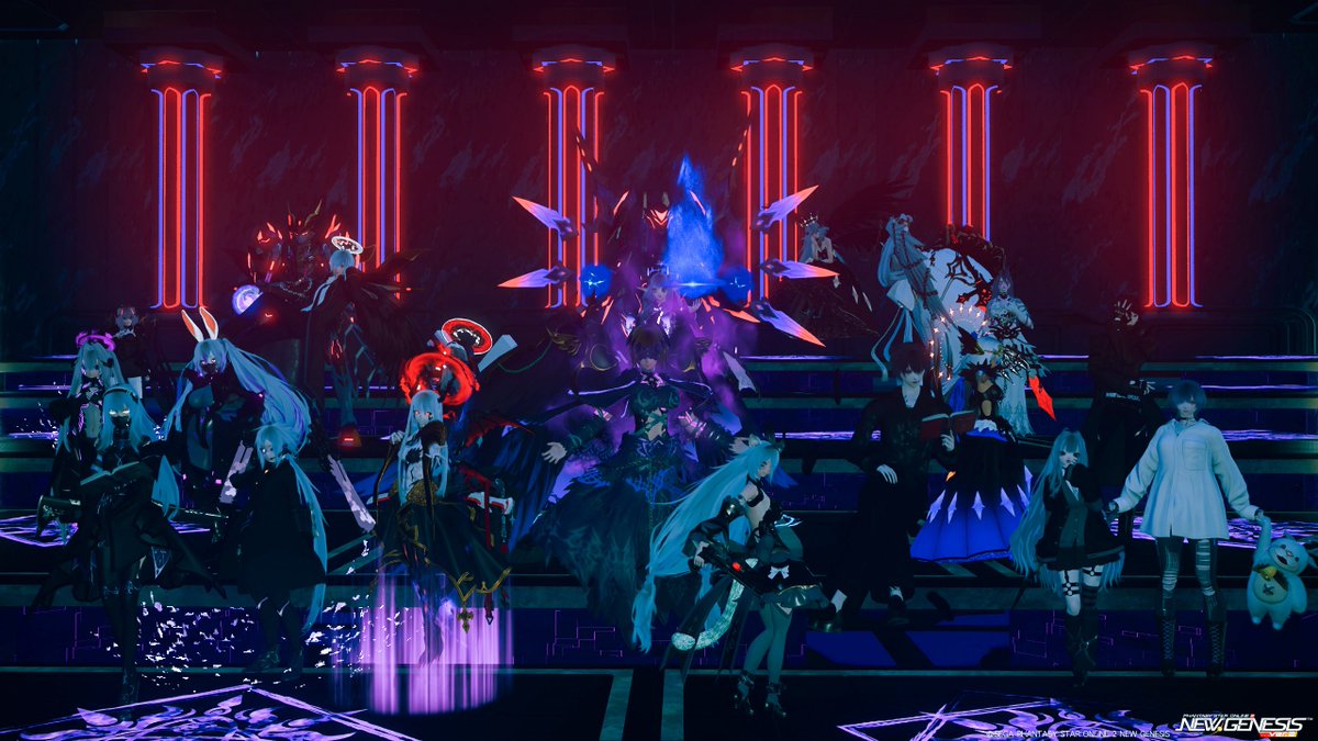 Libedeals's tweet photo. チーム「LuxSlieo」さんのイベントに参加してきました！
皆さんコーデめちゃめちゃ凝ってて凄かった…

企画、運営お疲れ様です！とともに次も期待してます！w

※クリーチャーの方のss撮り忘れたんで持ってたらくださいw

#PSO2NGS 
#LuxSileo活動記録 
 #リベ活 https://t.co/vRGUTc1Ydn
