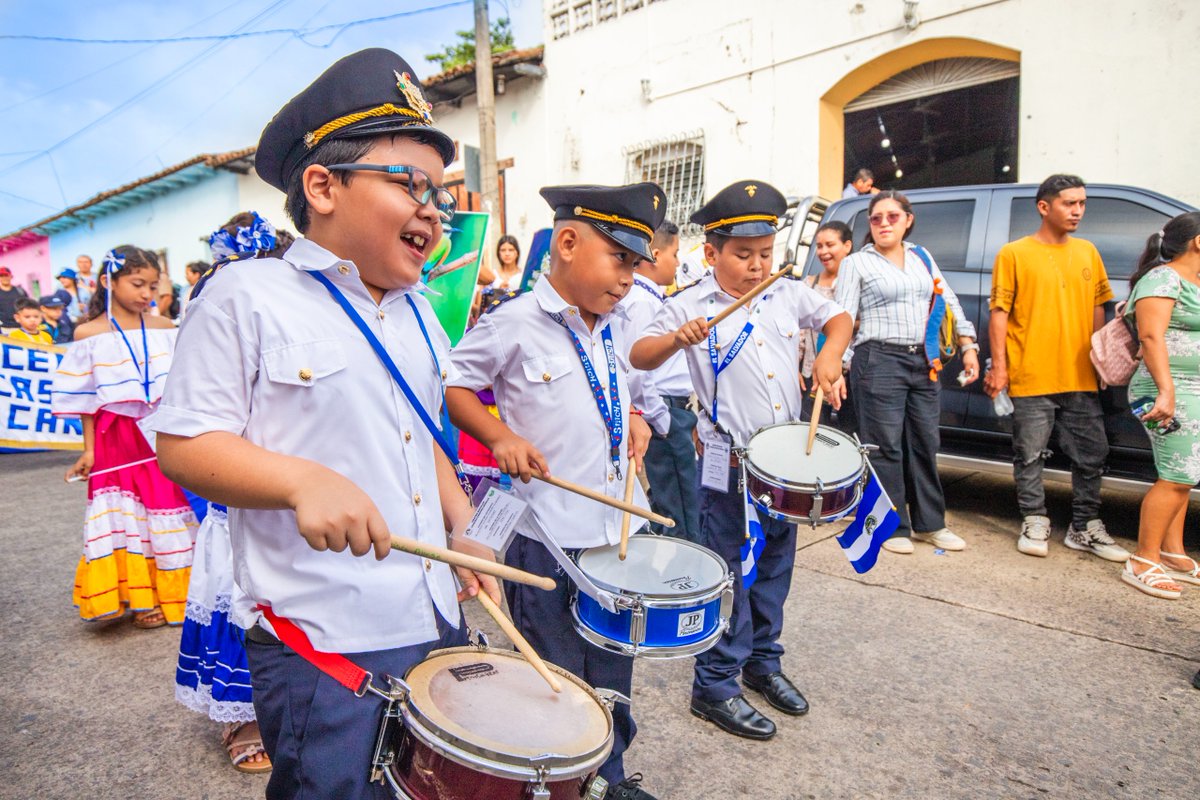 Gobierno_SV's tweet photo. Así se vivió el desfile de la Primera Infancia en todo Suchitoto. 💙

Hoy celebramos lo que hemos cambiado, pero sabemos que este es apenas el comienzo.
#ElFuturoEsNuestro🇸🇻 https://t.co/CforYeazRp