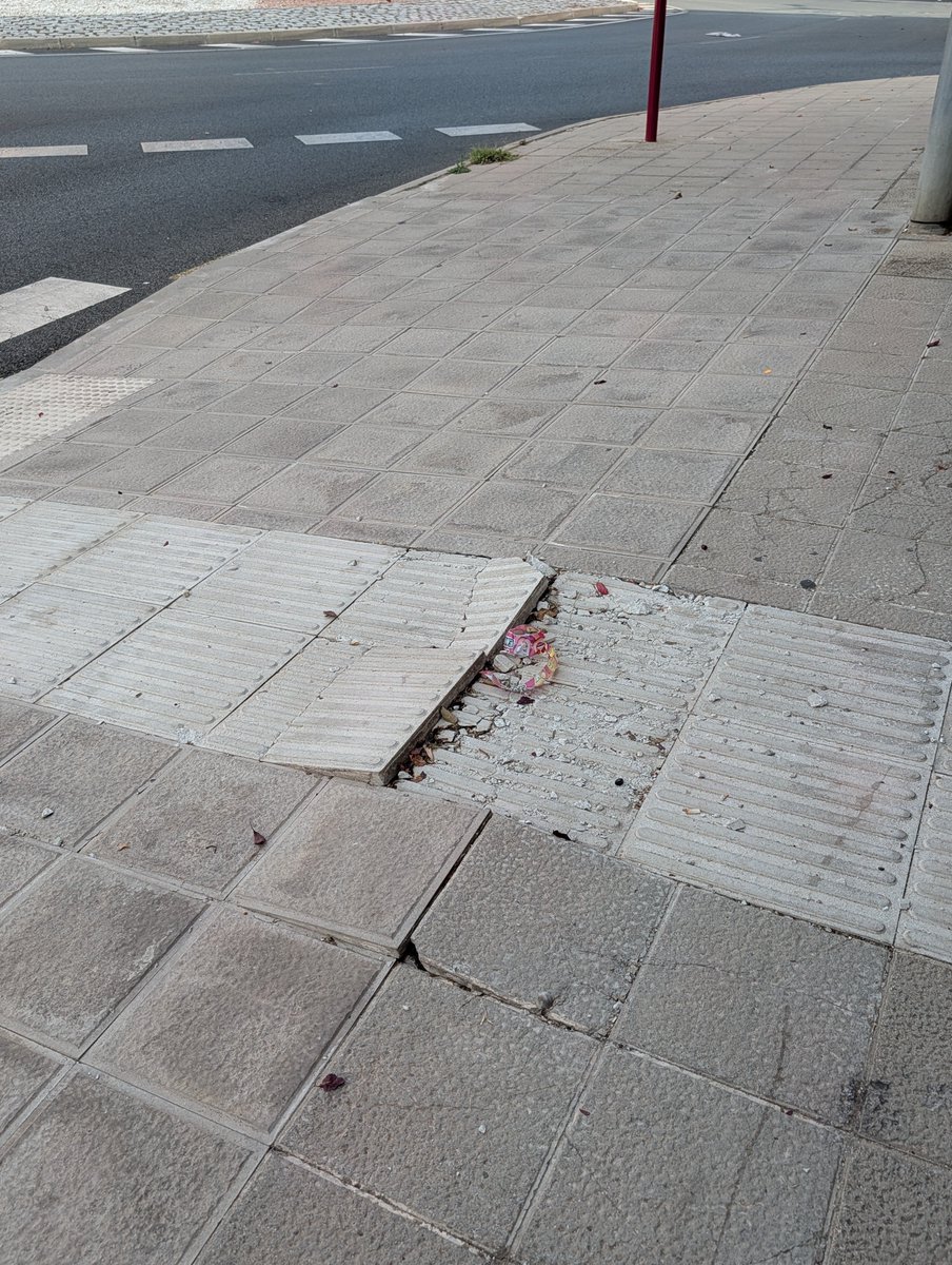 trijusus's tweet photo. entre boulevad de las sirenas y alto tajo, en menos de 300 metros, la desidia del @GuadalajaraAyto y la incapacidad de los concejales de @ppguadalajara y @VOX_CiudadGuada queda patente en 4 detalles. No les gusta trabajar o la pasta les ha hecho olvidar las promesas electorales https://t.co/2mRAPVA4ok