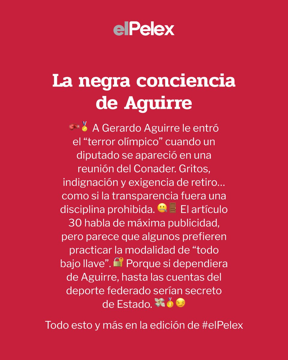 eP_investiga's tweet photo. #elPelex | En el deporte federado, la fiesta tampoco se queda atrás: plazas fantasmas, compras sin licitación y millones que desaparecen. Claro, la máxima publicidad constitucional es excelente… siempre que no ilumine el chanchullo. 
https://t.co/tP9HEvAncc https://t.co/QbLRsOsVWY
