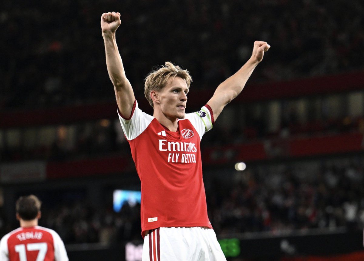 FabrizioRomano's tweet photo. 🔴⚪️ Three goals already this season for Arsenal captain Martin Ødegaard. 🇳🇴 https://t.co/mhB1iidDjN