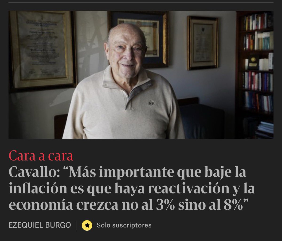 caramelo_pablo's tweet photo. Cuando la economía crecía al 8% con CFK decían que más importante era que bajara la inflación (que era más baja que ahora). 🤡🤡🤡 https://t.co/XEr4gdKPKG