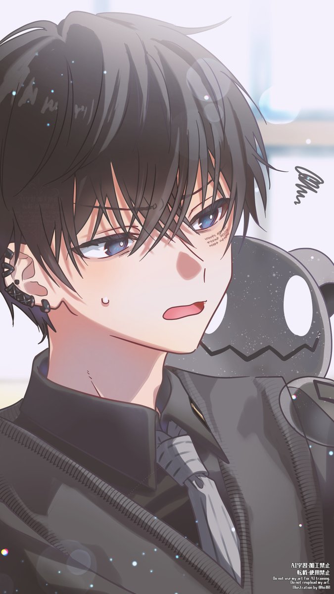 hii101's tweet photo. 縦四列表示と聞いてヾ(:3ﾉｼヾ)ﾉｼ
出来てるかな…？

クラスメイトの公式解が来ちゃう前に―――ッ
同じクラスで寝てて音読宛てられる鉉くんをナイスアシストする煤くんの夢をまだ見ていたいんだ…⁝(ृòωó ृ　)ु⁝
(煤墨はきっと両利きいける…と思っている人) https://t.co/MfWtBXAVPS