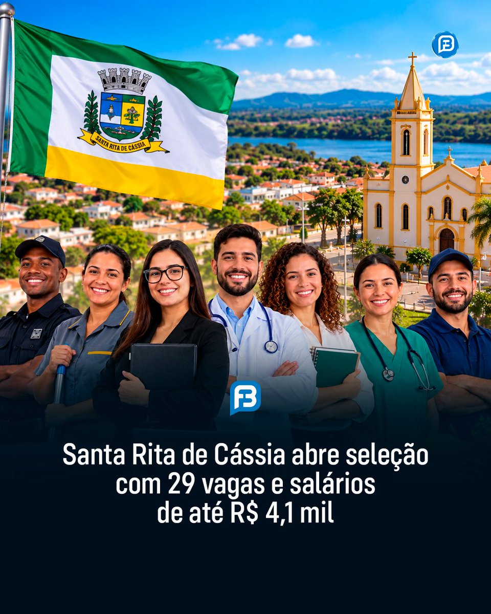 FalaBarreiras's tweet photo. SANTA RITA DE CÁSSIA ABRE SELEÇÃO COM 29 VAGAS E SALÁRIOS DE ATÉ R$ 4,1 MIL
https://t.co/1XgNNT4FGk
#SantaRitaDeCássia #OesteDaBahia #ProcessoSeletivo #Vagas #Emprego #Concursos #Bahia
Siga o Falabarreiras no Instagram:
https://t.co/YnDGy4Gb9L
Falabarreiras, notícia é pra sempre! https://t.co/V3POeylpHb