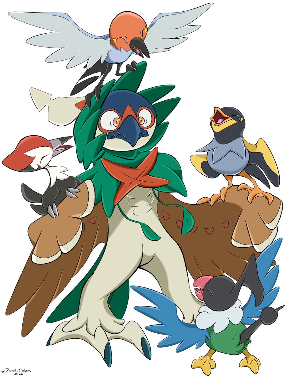 Zecret_Colors's tweet photo. which bird is your favoritte https://t.co/RJXSlitvyj