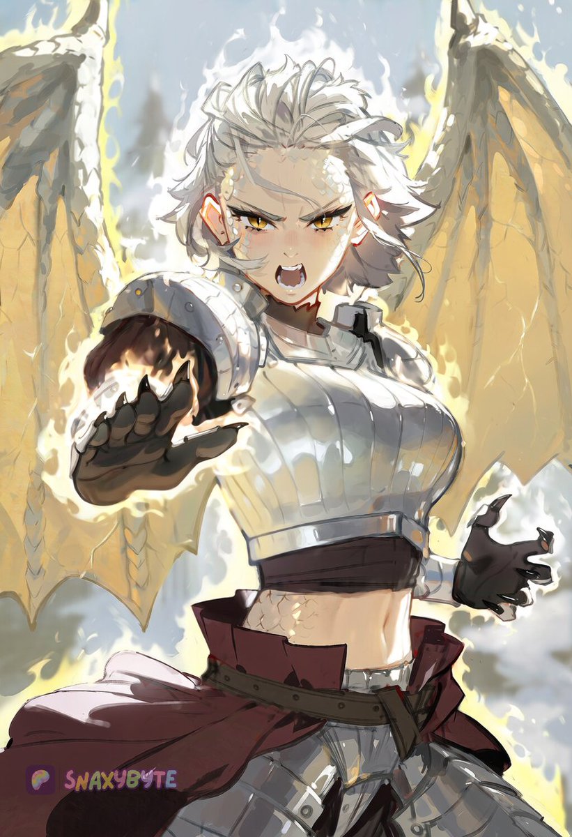 snaxybyteSFW's tweet photo. Armored Dragon King Dola

#MushokuTensei https://t.co/wjgkPkyzPR