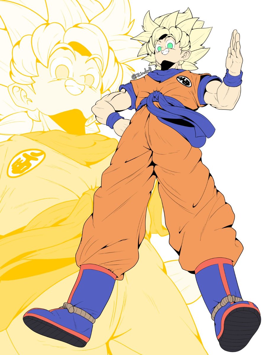 Zindr0's tweet photo. The First Awakened:

Super Saiyan Goku ✨

#dragonball https://t.co/jRRuR2ZWIk
