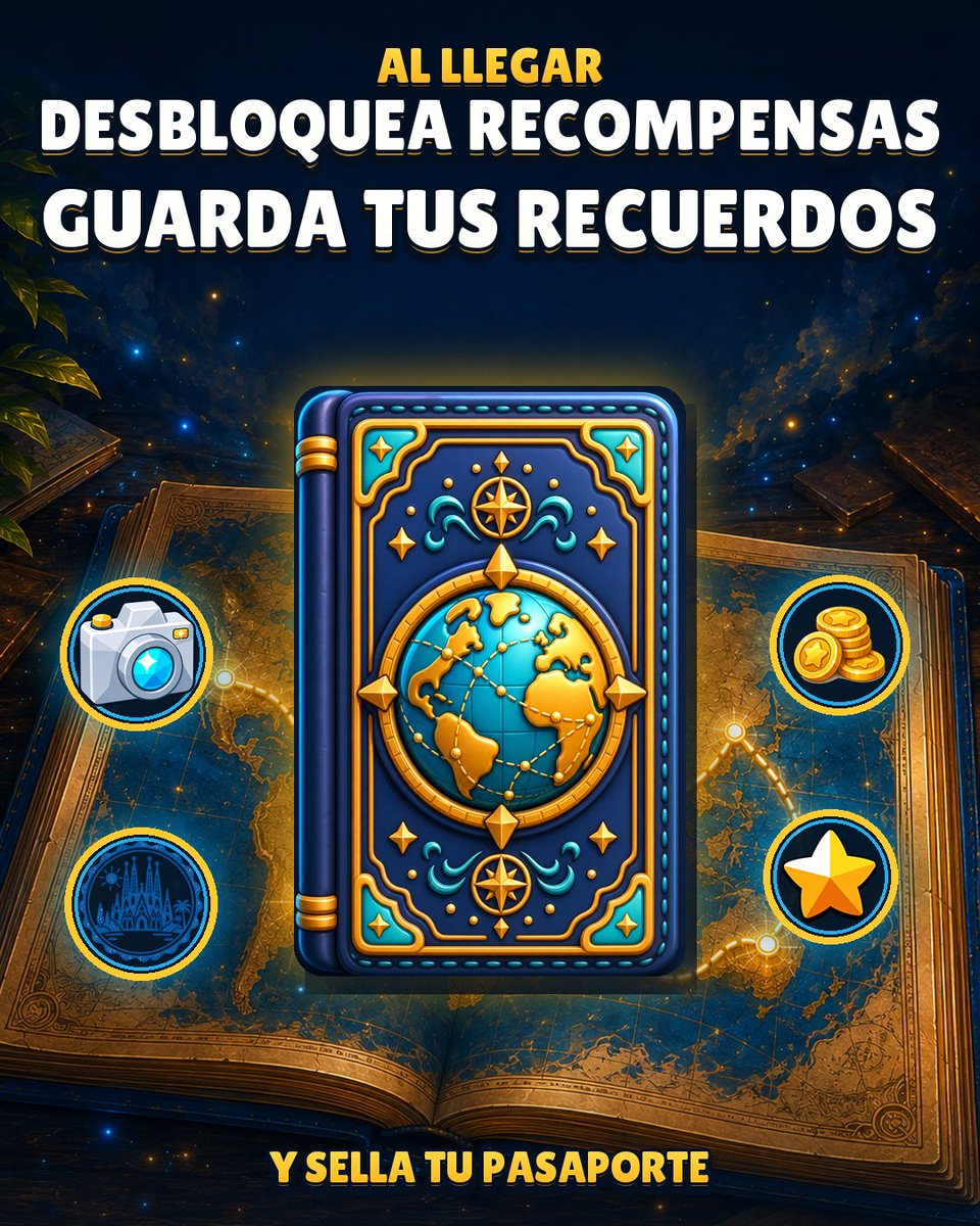 CardQuest_Game's tweet photo. ¿Hasta dónde te llevarán tus pasos? 🌍👣

En CardQuest eliges destino y dificultad, caminas para avanzar y consigues recompensas y recuerdos al llegar. Sella países en tu pasaporte. ¿Cuál sería tu primera parada? 👇

#CardQuest #JuegosMoviles #IndieGame #VueltaAlMundo https://t.co/MTCg8Vz32t