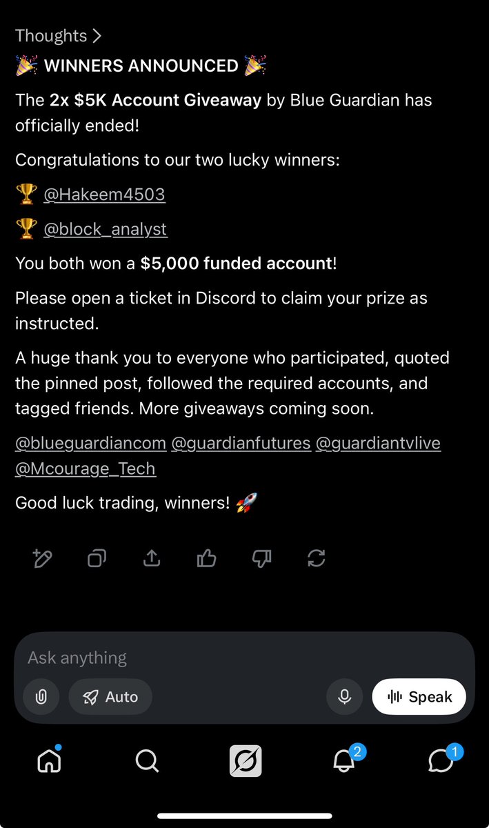 Mcourage_Tech's tweet photo. Congratulations 🎉🎊🎈 to the winners 

@Hakeem4503
@block_analyst 

Kindly DM with your registered email to claim your account. https://t.co/kBQAFuJOnL