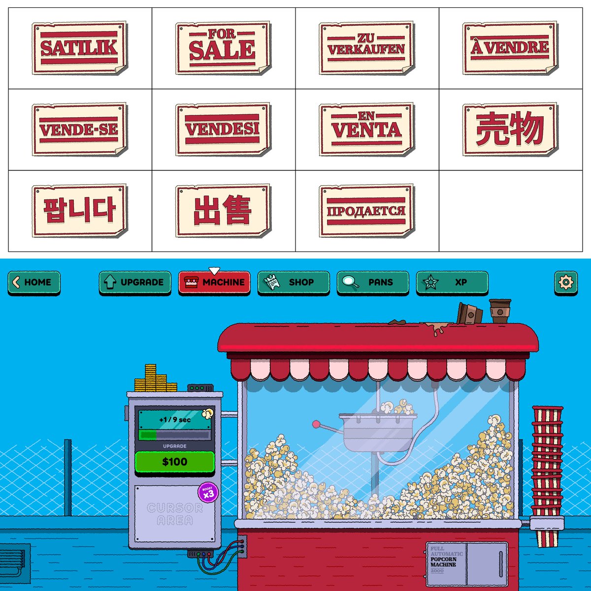 BasaltGame's tweet photo. Localization işi… Dışarıdan göründüğünden daha zormuş. 😅

Sadece metinleri AI'a çevirtip geçmek yetmiyor. UI'a sığmayan kelimeler, CJK font atlas sorunları, görsellerin üzerindeki yazılar derken s��reç tam bir eziyete dönüşüyor. 

#indiedev #indiegame #incrementalgame https://t.co/IISderULF1