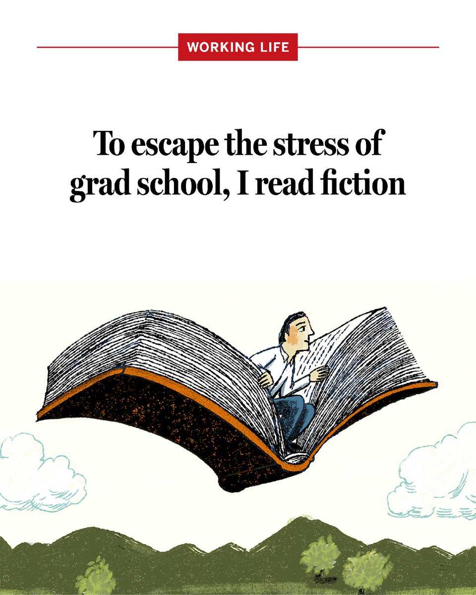 ScienceMagazine's tweet photo. “When I'm engrossed in a good book, I can temporarily switch off and explore a different world.”

In this #ScienceWorkingLife, a Ph.D. student discovers the benefits of novels after shifting his extracurricular reading habits: https://t.co/TM8JOUbINC #ReadABookDay https://t.co/EhDJ0T1rwL