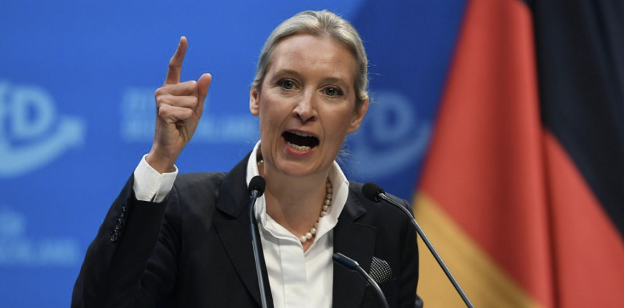 aydinsezer's tweet photo. Meraklısı için AfD lideri Weidel'dan seçim vaatleri...

1- Euro ve Schengen'den çıkılacak.
2- Ukrayna politikaları yüzünden ekonomimiz mahvoldu, Rusya ile derhal barış yapılacak ve yaptırımların kaldırılacak. 
3-Suriyelinin tamamı ülkelerine geri gönderilecek. https://t.co/S2THl3UoEb