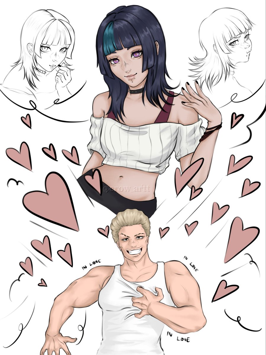 crow_artt's tweet photo. The love of his life we all know that (old piece please don’t judge me)
#jjk #hakari #kirara https://t.co/FjVtxg2Qzl